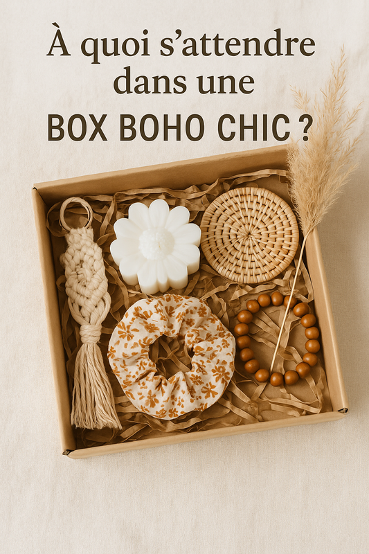 À quoi s’attendre dans une Box Boho Chic?
